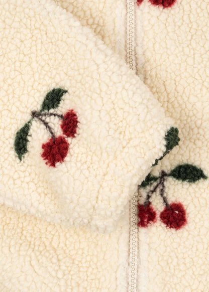 Konges Sløjd Jody teddy Hoodie - ma grande cerise Konges Sløjd