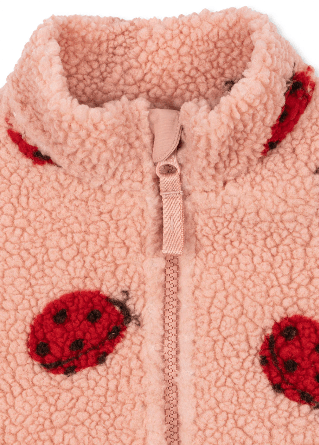 Konges Sløjd JODY TEDDY JACKET GRS - Ladybug Pink Konges Sløjd New Collection