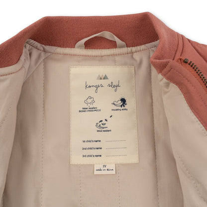 Konges Sløjd JUNO BOMBER - canyon rose Konges Sløjd