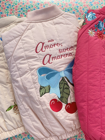 Konges Sløjd JUNO BOMBER JACKET - cameo rose Konges Sløjd New Collection