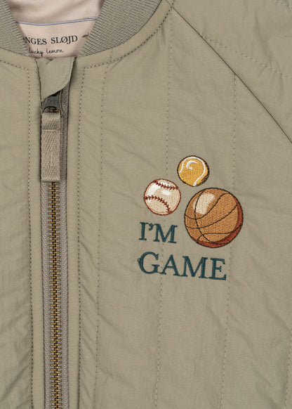 Konges Sløjd JUNO BOMBER JACKET - laurel oak Konges Sløjd New Collection