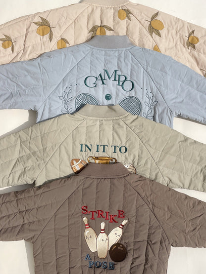 Konges Sløjd JUNO BOMBER JACKET - laurel oak Konges Sløjd New Collection