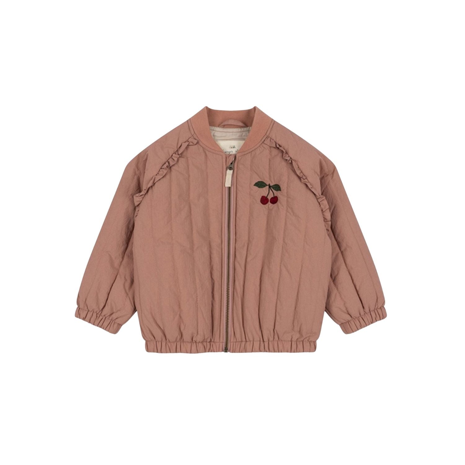Konges Sløjd Juno Frill Bomber Thermo Jacket Cameo Brown Konges Sløjd