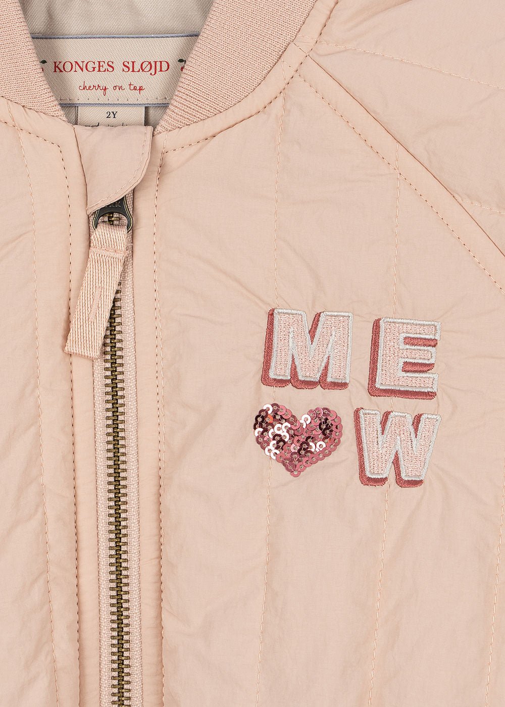 Konges Sløjd JUNO KITTY BOMBER JACKET - cameo rose Konges Sløjd New Collection