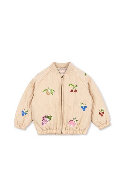 Konges Sløjd Juno Sequin Bomber Jacket - Frappé Konges Sløjd