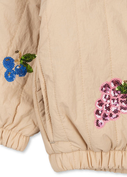 Konges Sløjd Juno Sequin Bomber Jacket - Frappé Konges Sløjd