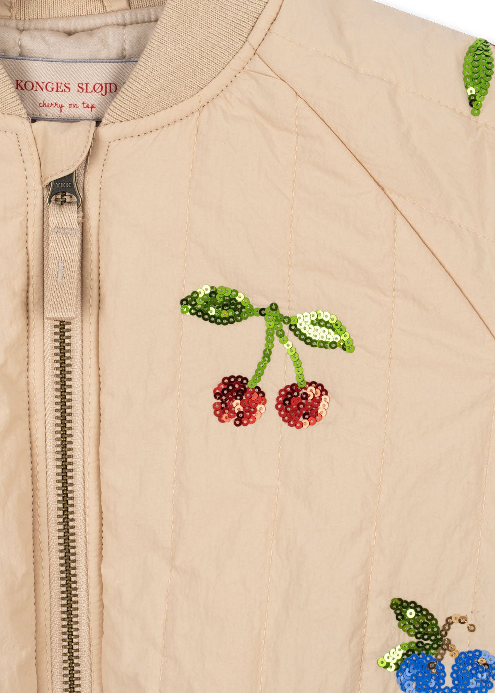 Konges Sløjd Juno Sequin Bomber Jacket - Frappé Konges Sløjd