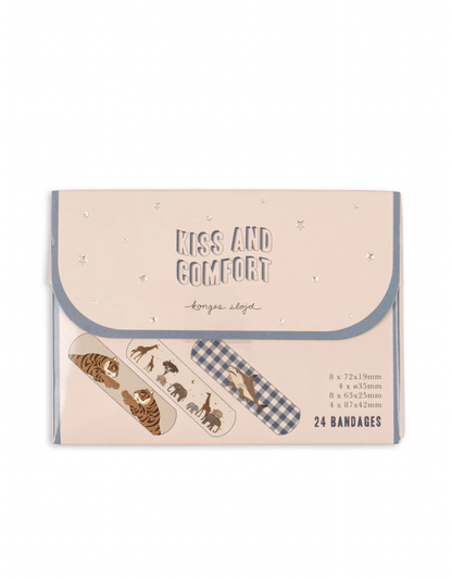 Konges Sløjd Kiss &amp; Comfort Bandages, 24 - Pack - Blue Mix Konges Sløjd