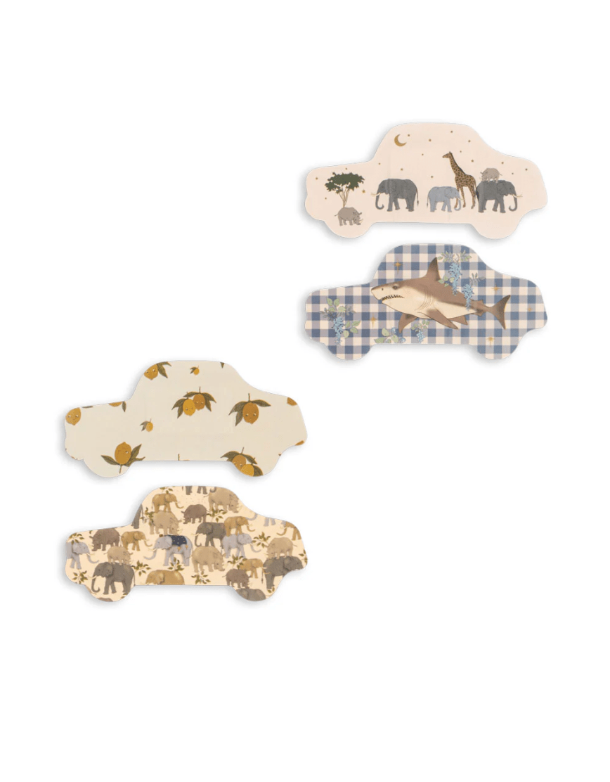 Konges Sløjd Kiss &amp; Comfort Bandages, 24 - Pack - Blue Mix Konges Sløjd