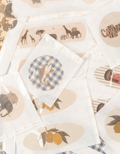 Konges Sløjd Kiss &amp; Comfort Bandages, 24 - Pack - Blue Mix Konges Sløjd