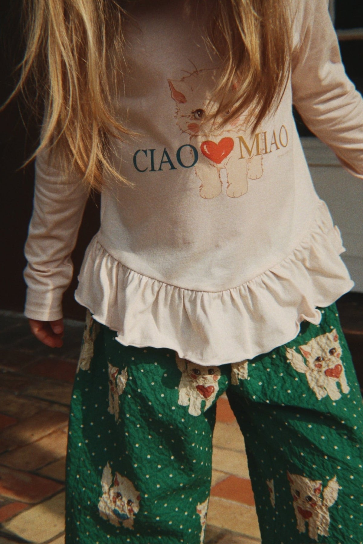 Konges Sløjd KITTY BLOUSE - ciao miao Konges Sløjd Limited Collection