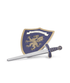 Konges Sløjd Knight Sword and Shield - Navy Konges Sløjd