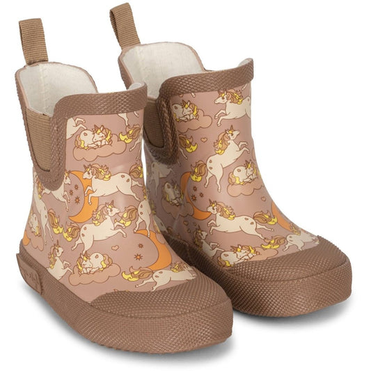 Konges Sløjd Konges Sløjd Welly Boots / rain boots - Unicorn blush Konges Sløjd - enjoykidsus