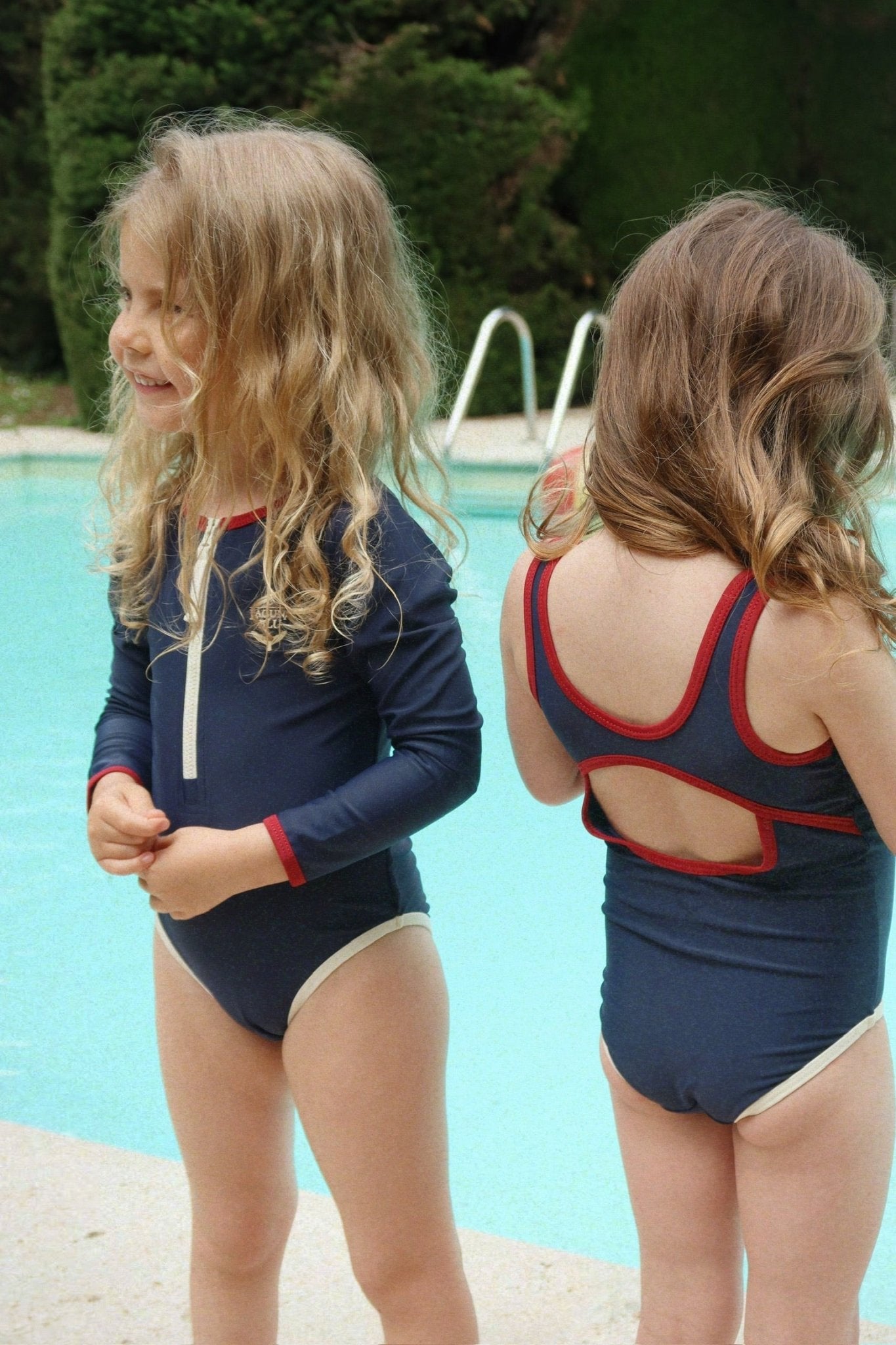 Konges Sløjd LAGUNA LONG SLEEVE SWIMSUIT - estate blue Konges Sløjd New Collection