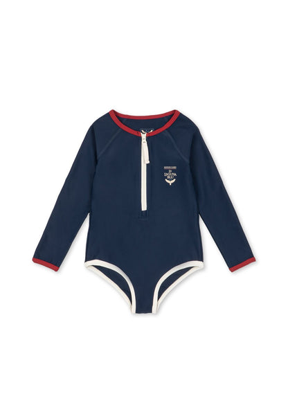 Konges Sløjd LAGUNA LONG SLEEVE SWIMSUIT - estate blue Konges Sløjd New Collection
