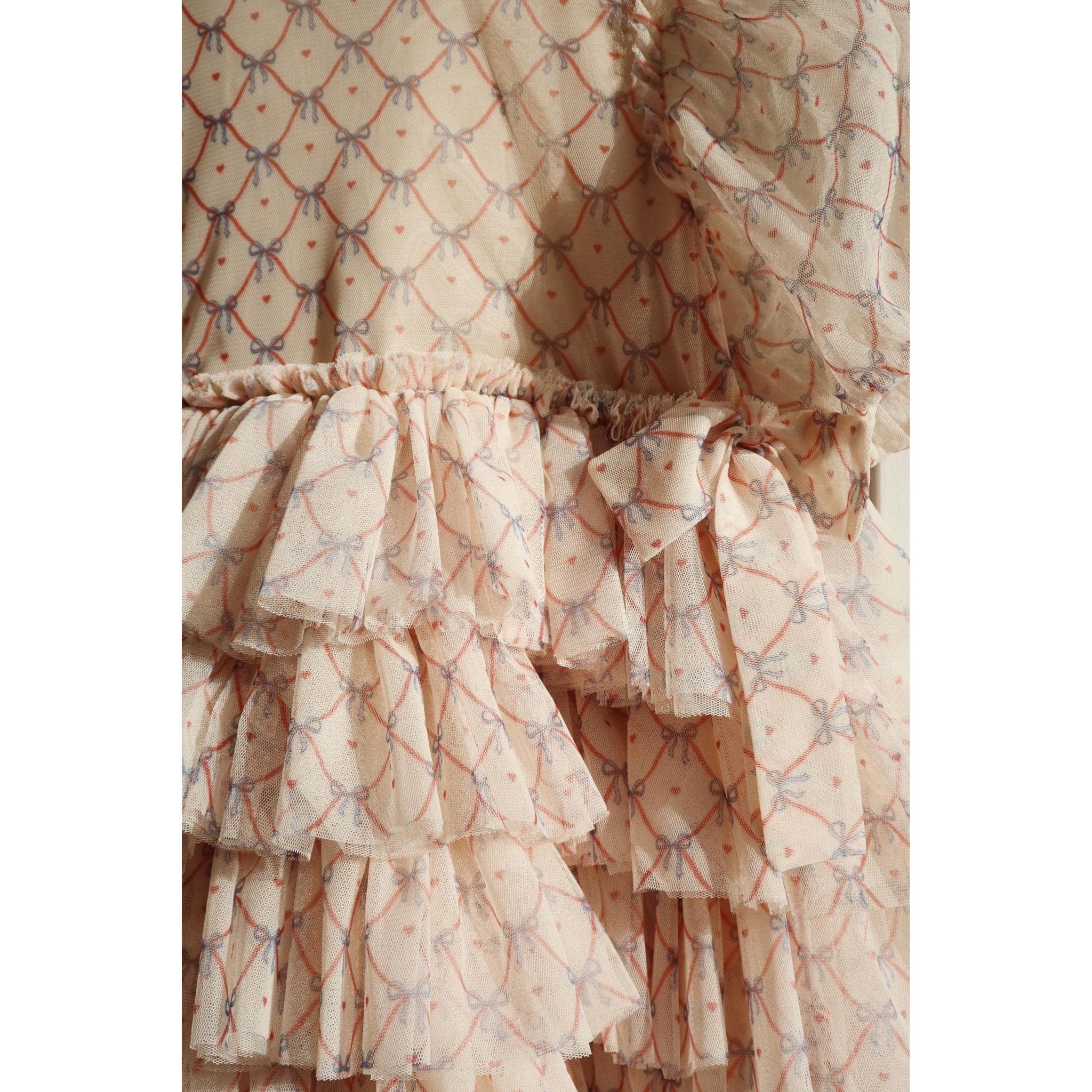 konges sløjd layed FAY DRESS - CHECK BOWIE konges sløjd