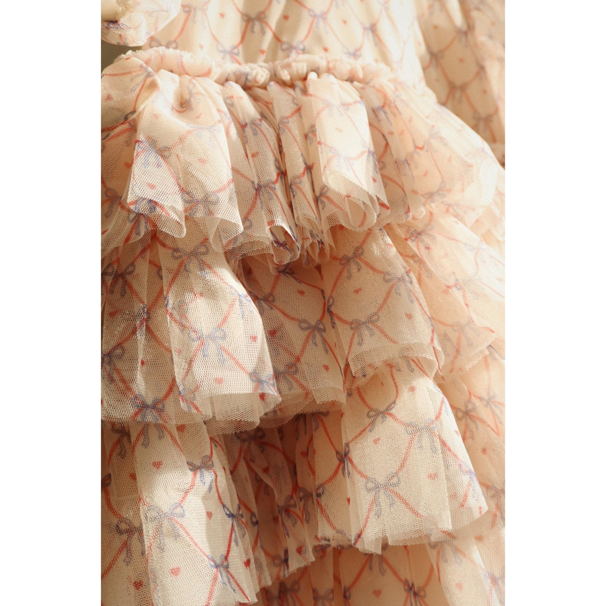 konges sløjd layed FAY DRESS - CHECK BOWIE konges sløjd