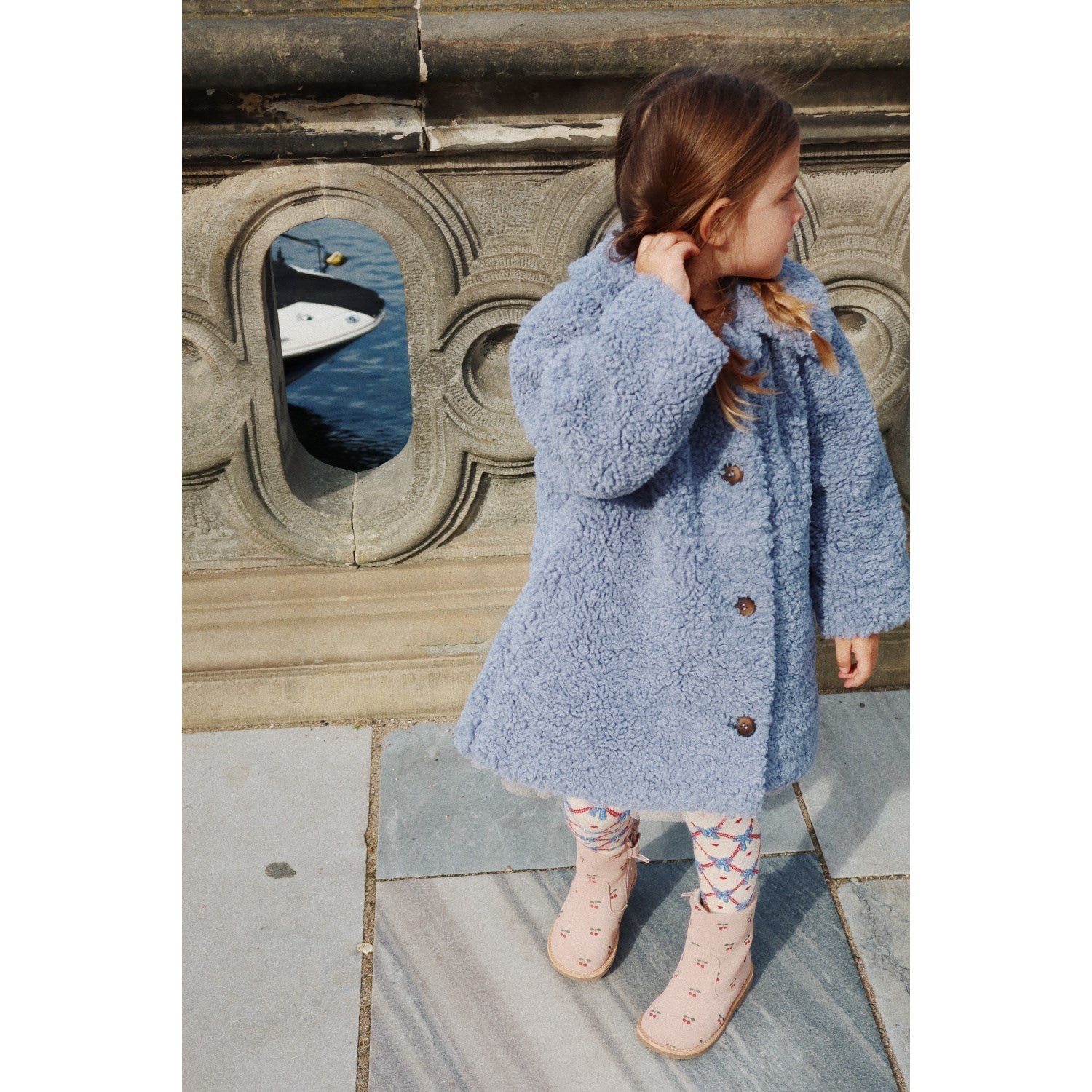 Konges Sløjd Light Blue Tillie Coat Konges Sløjd