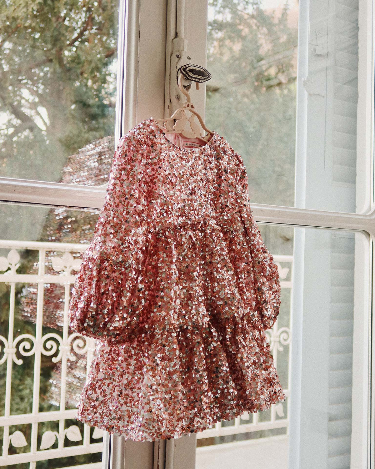 Konges Sløjd Lila Sequina Dress GREY/ROSA konges sløjd