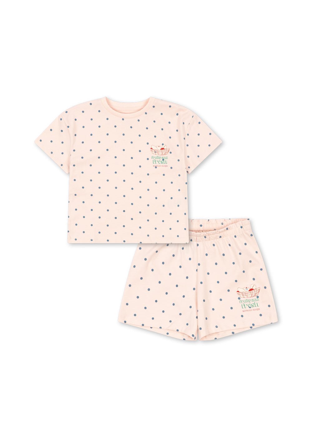 Konges Sløjd LIN TEE SET - rosewater dot Konges Sløjd New Collection