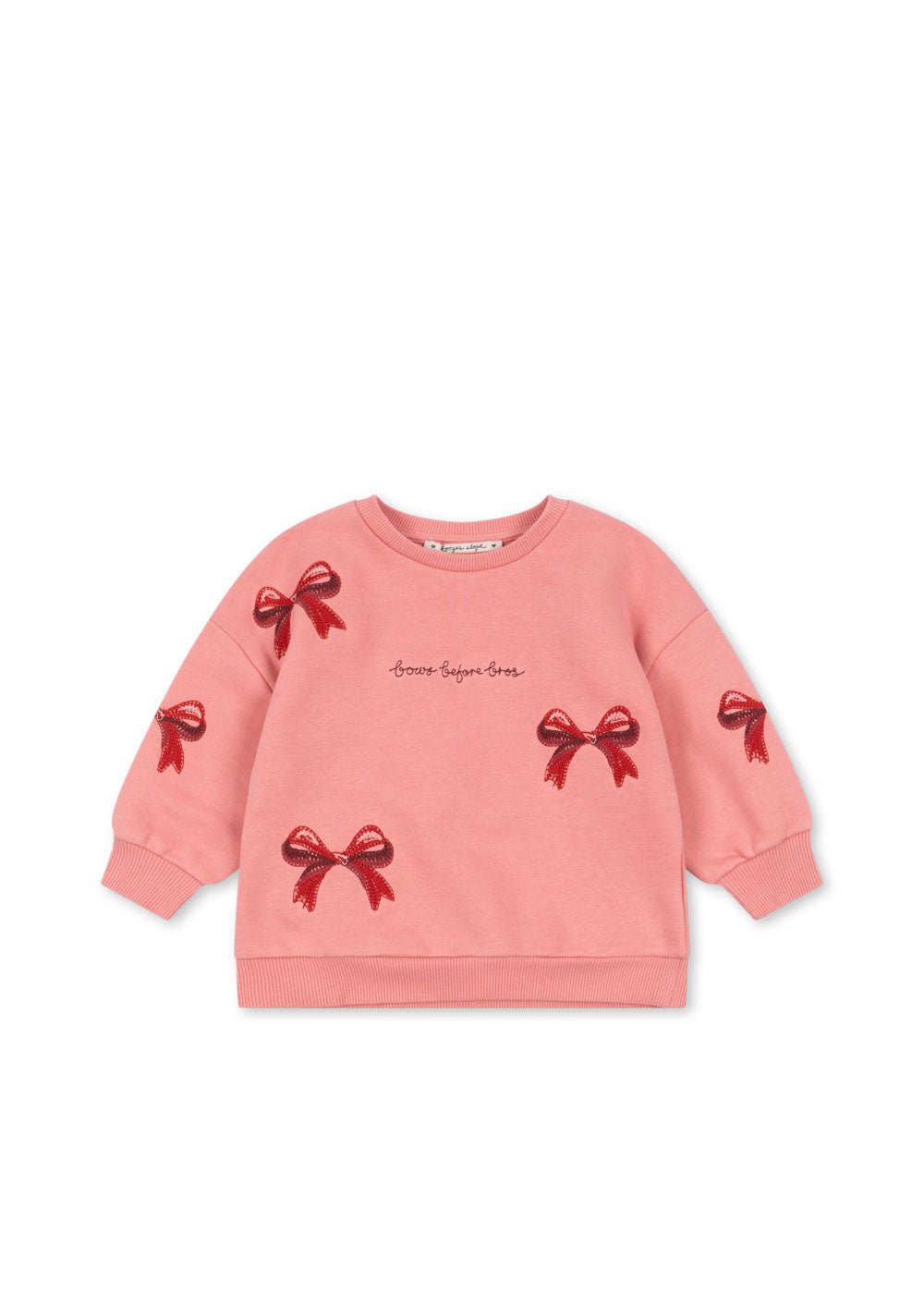 Konges Sløjd LOU BOW SWEAT SHIRT - strawberry ice Konges Sløjd New Collection