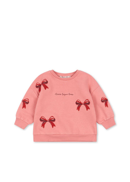 Konges Sløjd LOU BOW SWEAT SHIRT - strawberry ice Konges Sløjd New Collection