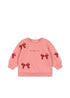 Konges Sløjd LOU BOW SWEAT SHIRT - strawberry ice Konges Sløjd New Collection