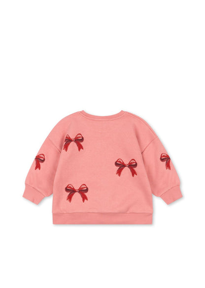 Konges Sløjd LOU BOW SWEAT SHIRT - strawberry ice Konges Sløjd New Collection