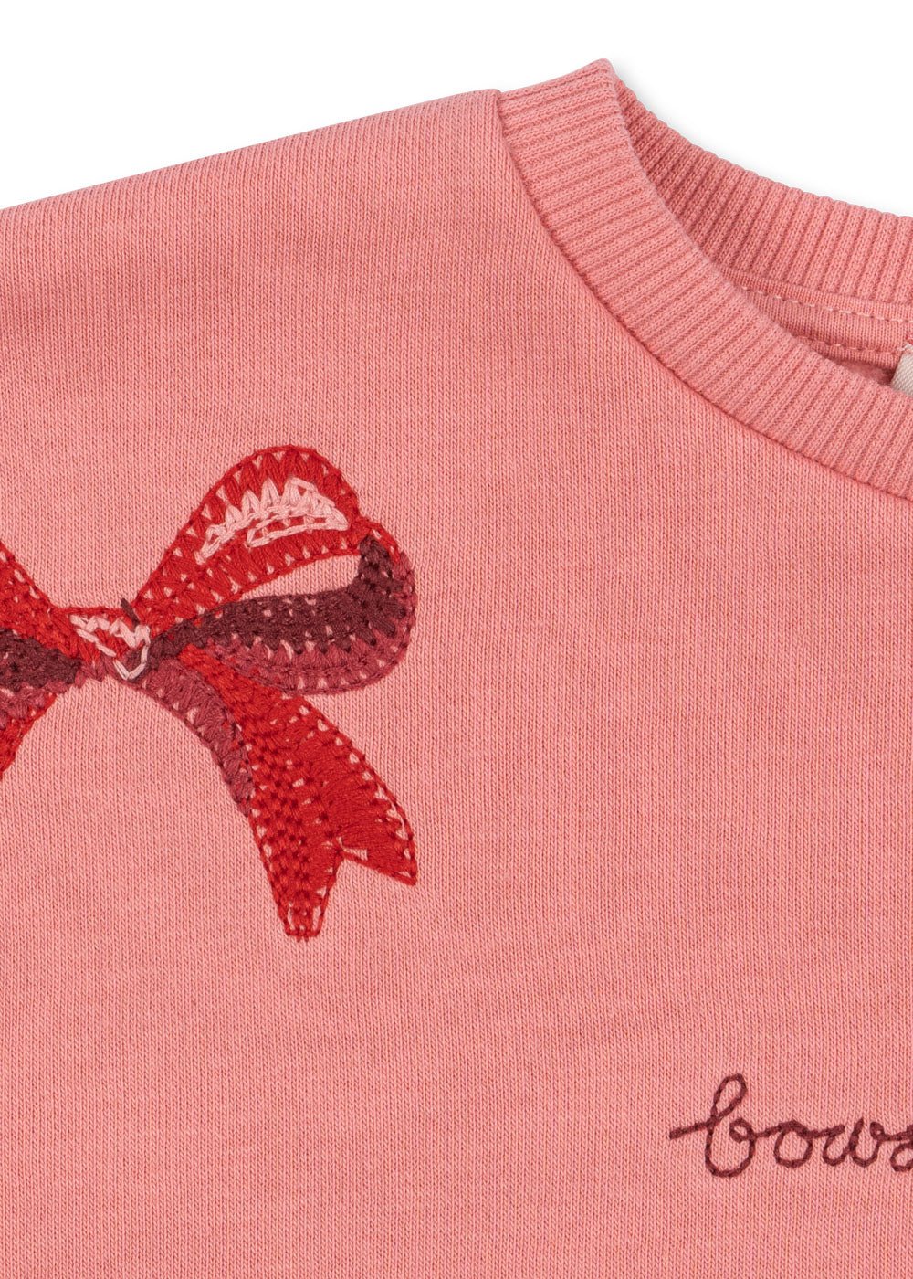 Konges Sløjd LOU BOW SWEAT SHIRT - strawberry ice Konges Sløjd New Collection