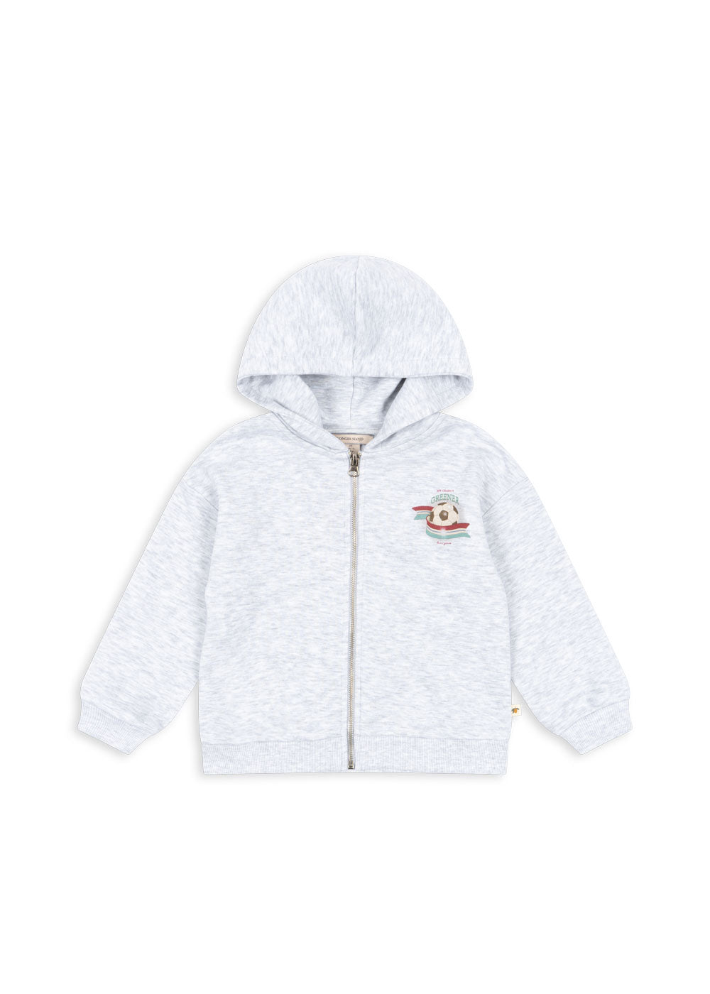 Konges Sløjd LOU HOODIE OCS - off white melange Konges Sløjd