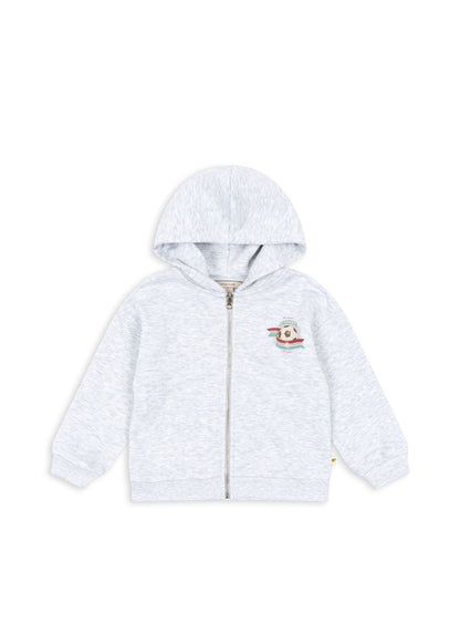 Konges Sløjd LOU HOODIE OCS - off white melange Konges Sløjd