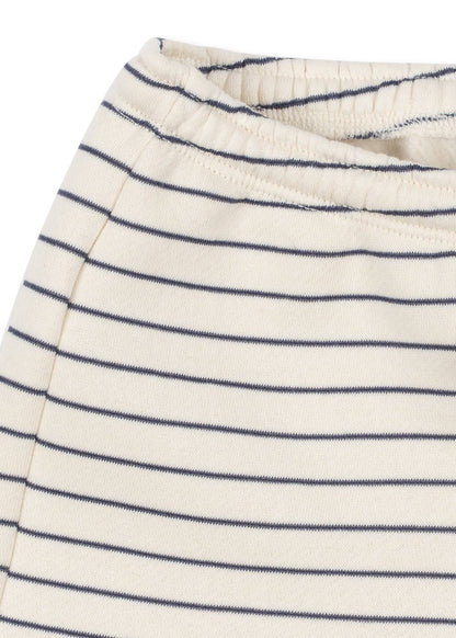 Konges Sløjd LOU SWEAT SHORTS - flintstone stripe Konges Sløjd New Collection
