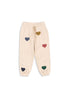 Konges Sløjd Lou Sweatpants – Multi Heart | Kids Organic Cotton Pants Konges Sløjd New Collection