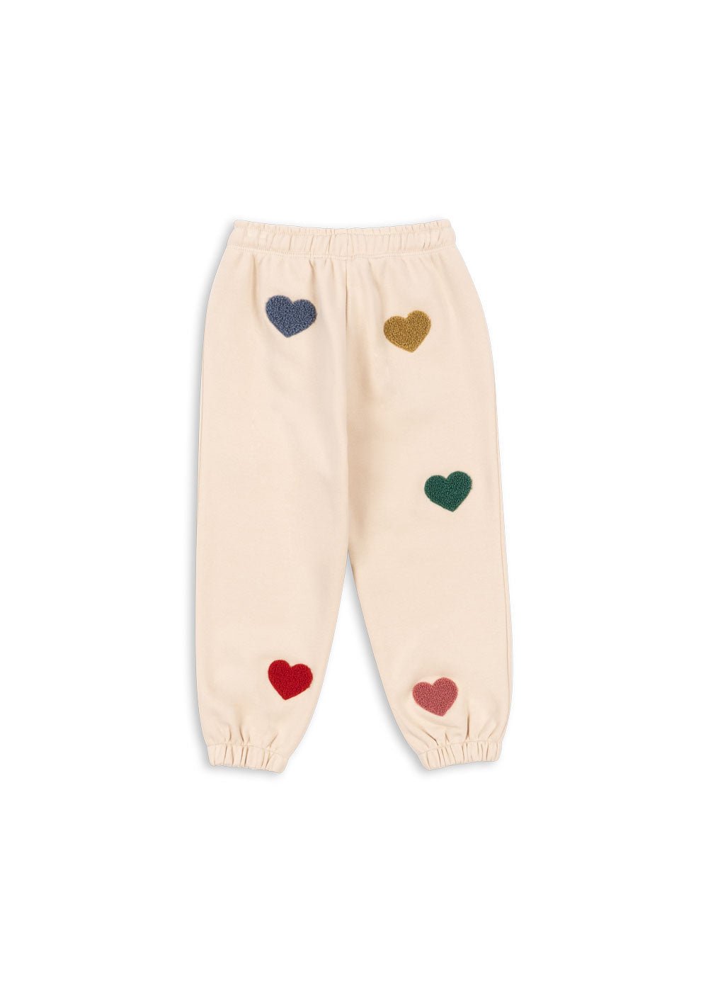 Konges Sløjd Lou Sweatpants – Multi Heart | Kids Organic Cotton Pants Konges Sløjd New Collection