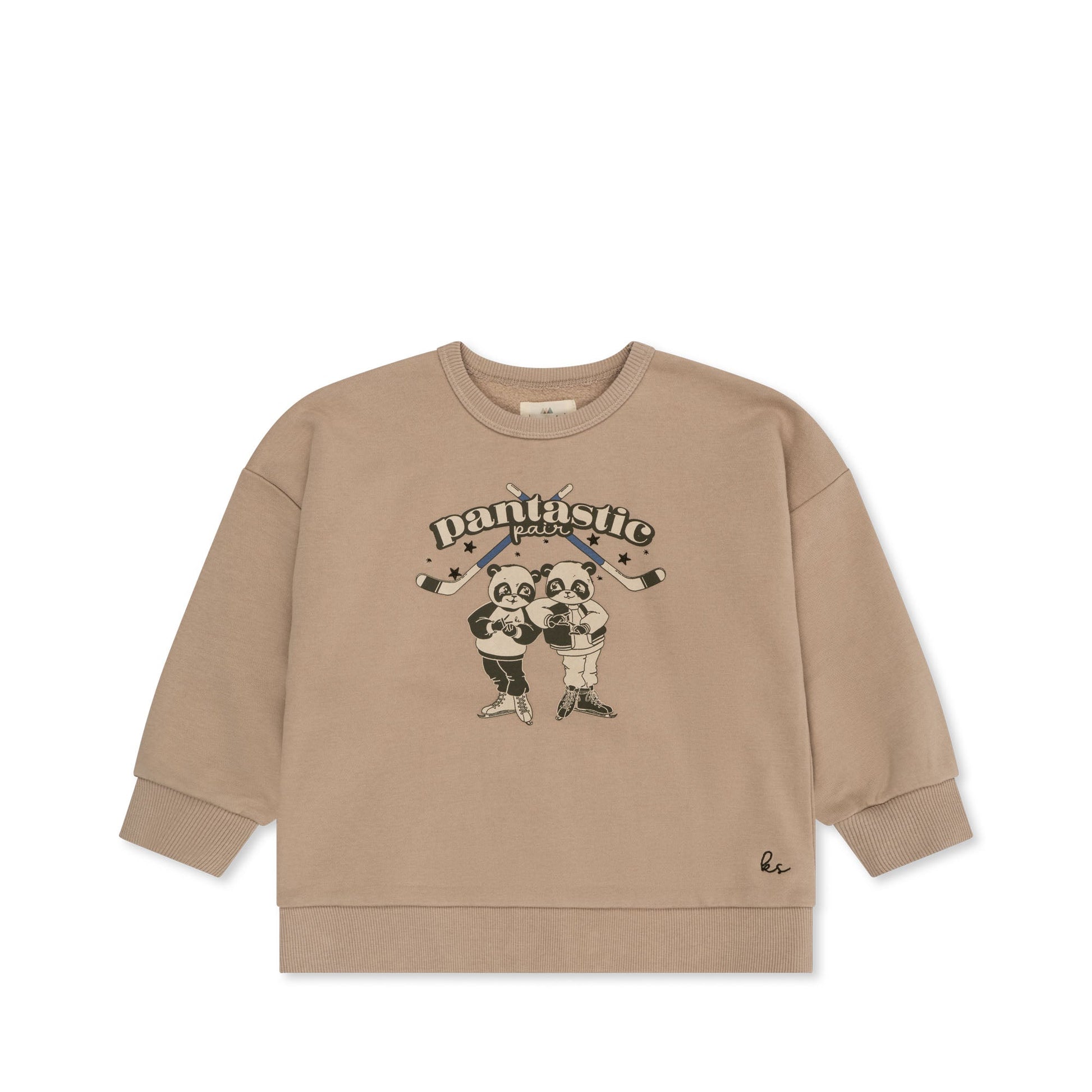 Konges Sløjd LOU SWEATSHIRT GOTS - OXFORD TAN Konges Sløjd - enjoykidsus