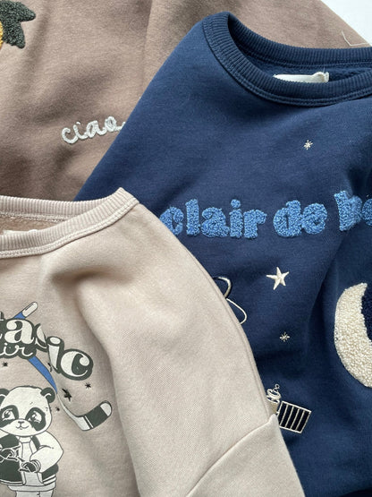 Konges Sløjd LOU SWEATSHIRT GOTS - OXFORD TAN Konges Sløjd - enjoykidsus