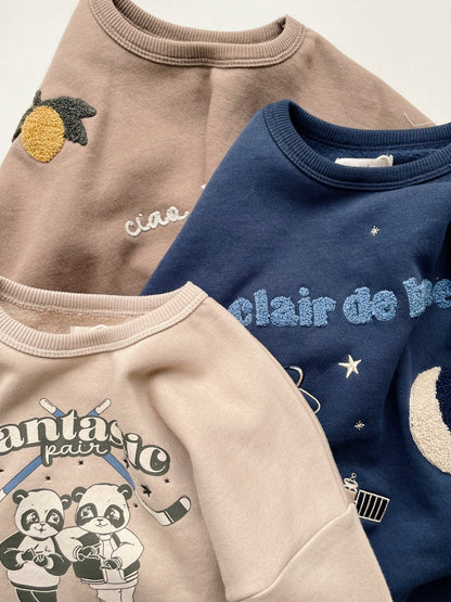 Konges Sløjd LOU SWEATSHIRT GOTS - OXFORD TAN Konges Sløjd - enjoykidsus