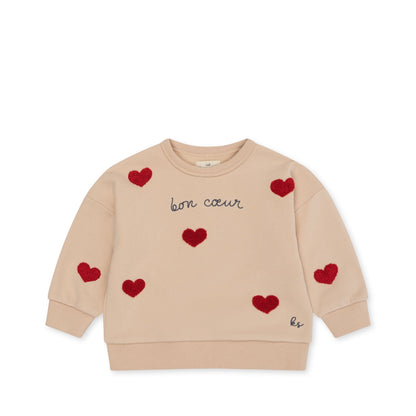 Konges Sløjd Lou Sweatshirt – Shifting Sand | Organic Kids Pullover Konges Sløjd