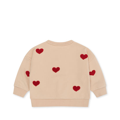 Konges Sløjd Lou Sweatshirt – Shifting Sand | Organic Kids Pullover Konges Sløjd