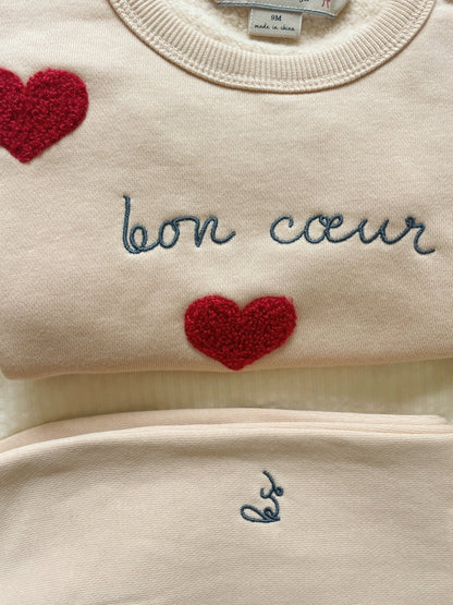 Konges Sløjd Lou Sweatshirt – Shifting Sand | Organic Kids Pullover Konges Sløjd