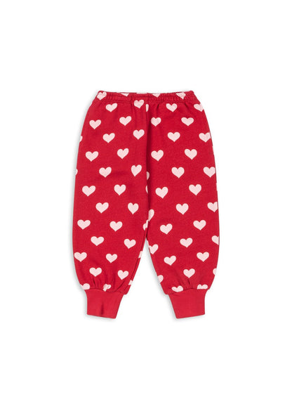 Konges Sløjd Loupy Lou Sweatpants – Amour Jazzy | Organic Cotton Kids Pants Konges Sløjd New Collection