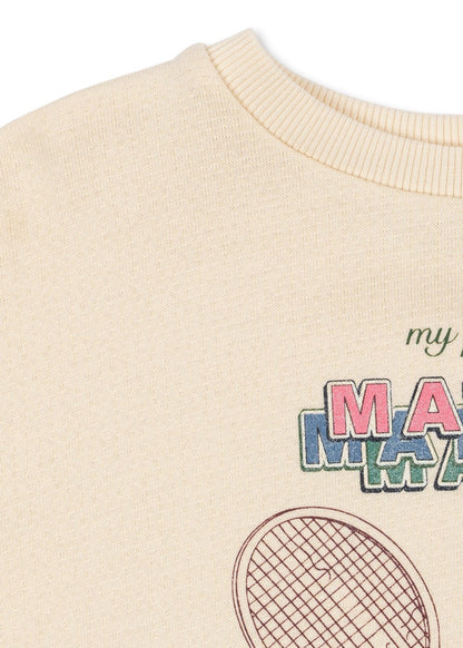 Konges Sløjd Loupy Lou Sweatshirt – Buttercream Konges Sløjd New Collection