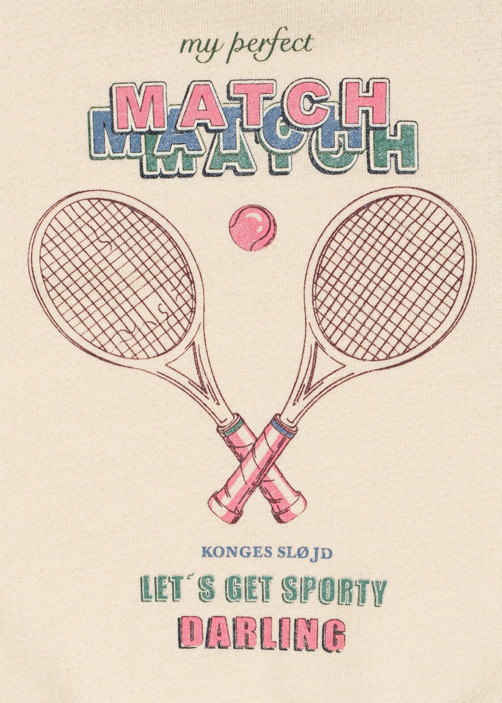 Konges Sløjd Loupy Lou Sweatshirt – Buttercream Konges Sløjd New Collection