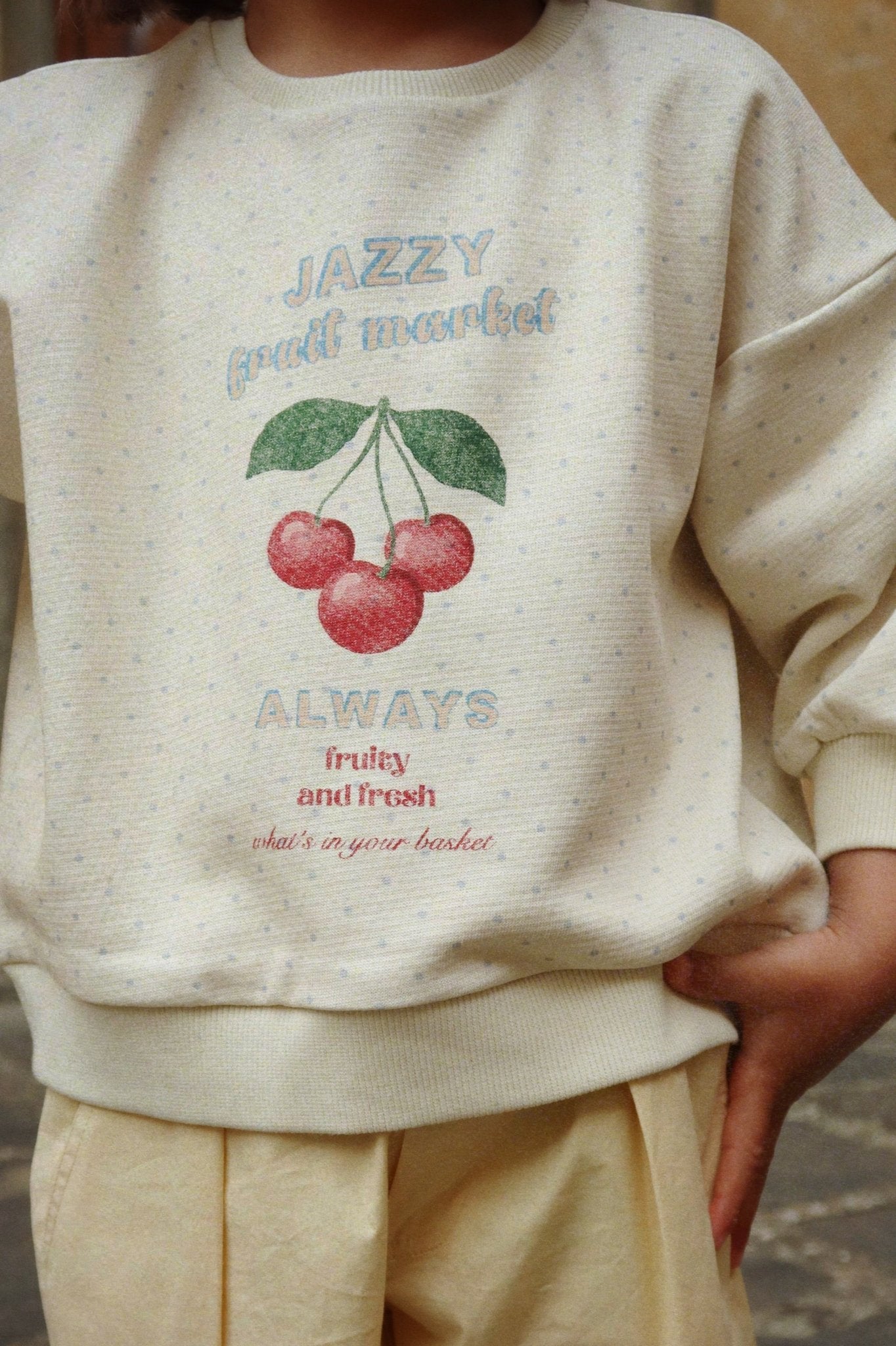 Konges Sløjd LOUPY LOU SWEATSHIRT - jazzy dot Konges Sløjd New Collection