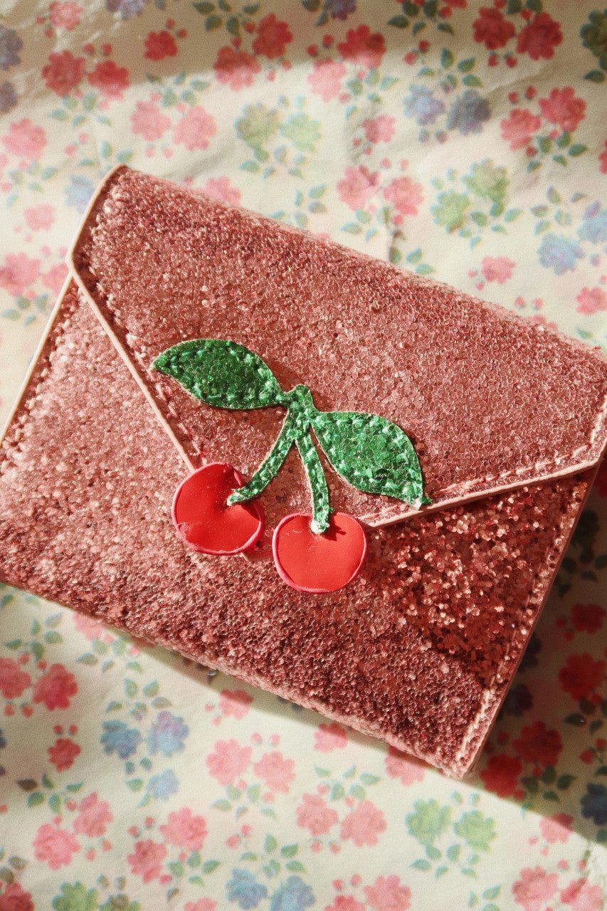 Konges Sløjd Love Letter Wallet - Pink Glitter Konges Sløjd New Collection