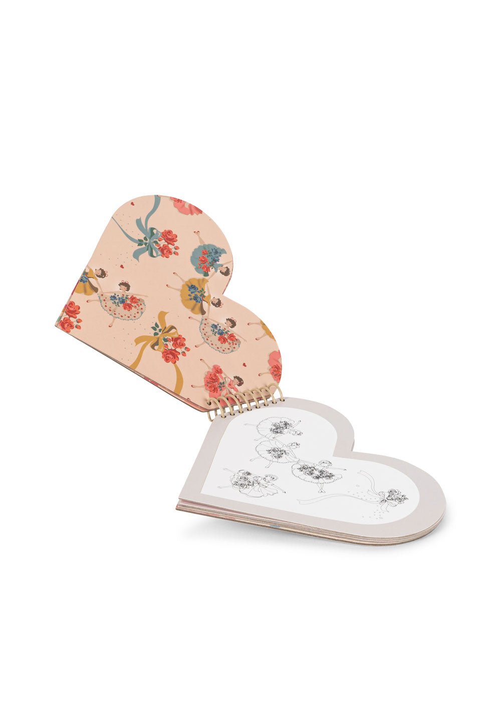 Konges Sløjd MAGIC WATER BOOK FSC - heart Konges Sløjd