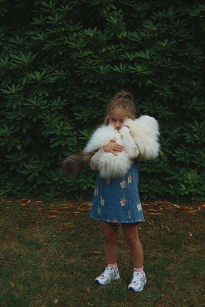 Konges Sløjd MAGOT DRESS - bow kitty denim Konges Sløjd Limited Collection