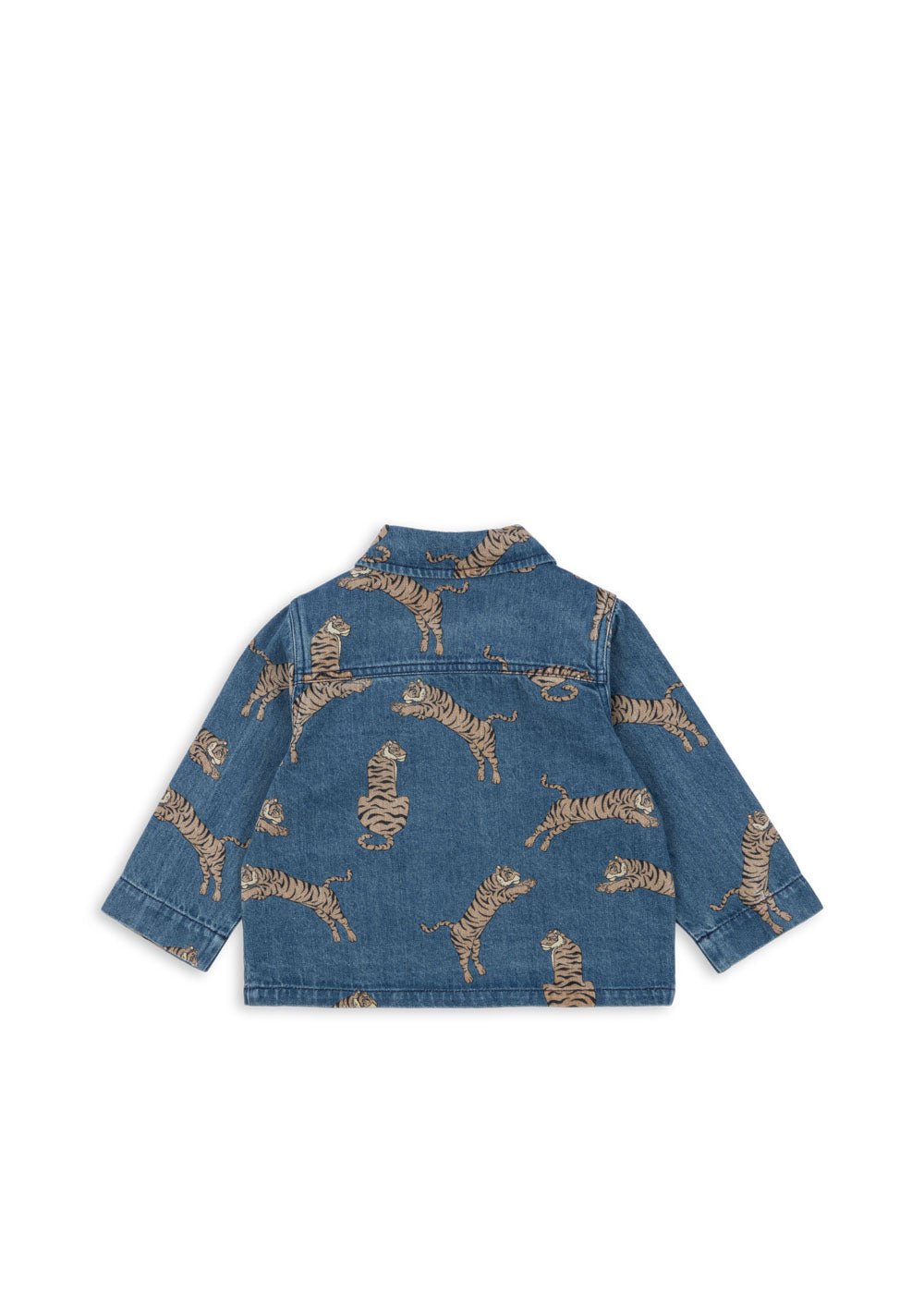 Konges Sløjd Magot Jacket – Tiger Print | Organic Cotton Kids Denim Jacket Konges Sløjd New Collection