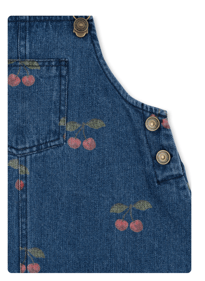 Konges Sløjd MAGOT OVERALLS DRESS GOTS - Ma Grande Cerise Denim Konges Sløjd
