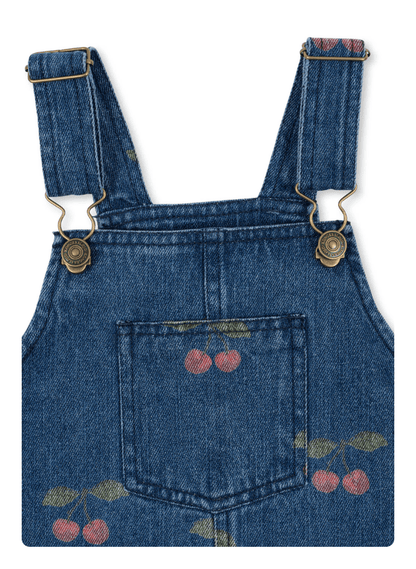 Konges Sløjd MAGOT OVERALLS DRESS GOTS - Ma Grande Cerise Denim Konges Sløjd